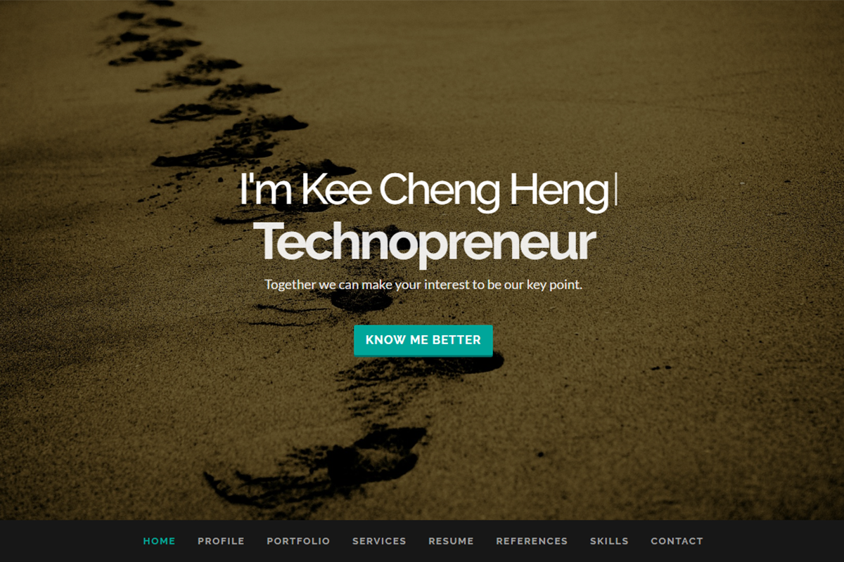 Kee Cheng Heng E-Portfolio