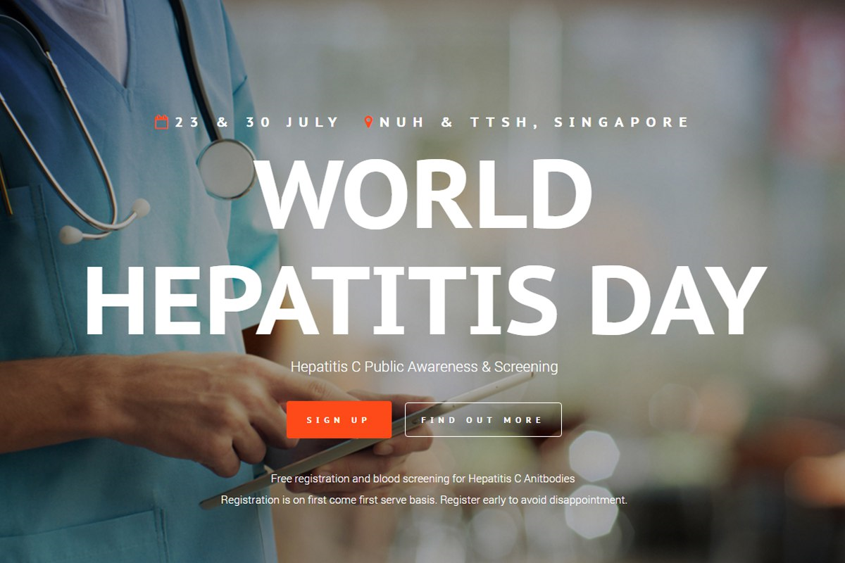 World-Hepatitis-Day Event Website